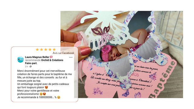 Laura, Maman de Luna - Baptême: 25 Octobre 2025